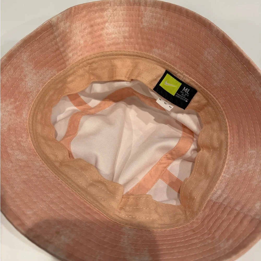 Nike Coral Tie-Dye Bucket Hat